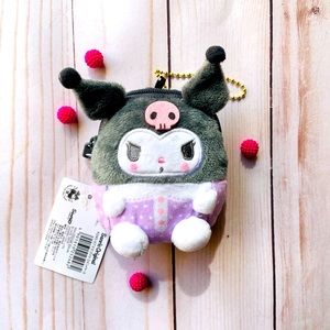 Kuromi Plush Coin Purse/Keychain